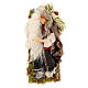 Sleeping shepherd figurine 13 cm in terracotta Neapolitan nativity s2