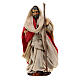 Figurka Święty Józef 8 cm z terakoty, szopka neapolitańska s1