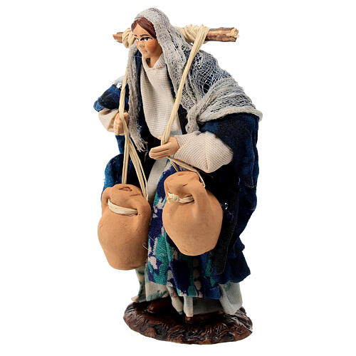 Young water carrier for Neapolitan Nativity Scene with 13 cm characters 2