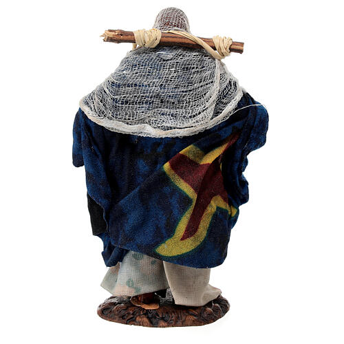 Young water carrier for Neapolitan Nativity Scene with 13 cm characters 4