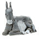 Statue of a donkey for Neapolitan Nativity Scene of 13 cm s2