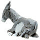 Donkey figurine terracotta for 13 cm Neapolitan nativity s3