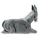 Donkey figurine terracotta for 13 cm Neapolitan nativity s4