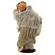 Statue young woman with jugs terracotta 13 cm Neapolitan nativity s4