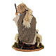 Figura jovem pastor com ovelhas para presépio napolitano com peças de terracota de 12 cm s4