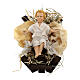 Statua bambino Gesù presepe napoletano 30 cm s1