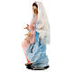 Estatua Virgen de terracota 30 cm belén napolitano s6
