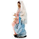 Statua Madonna in terracotta 30 cm presepe napoletano s6