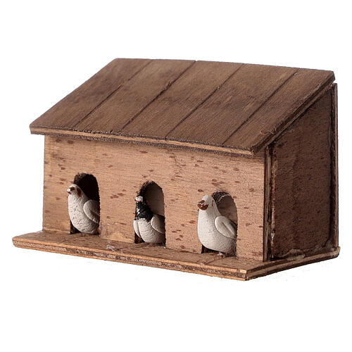Cork pigeon house for Neapolitan Nativity Scene with 12 characters 2
