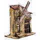 Moulin à vent 20x15x10 cm crèche napolitaine 8 cm s3