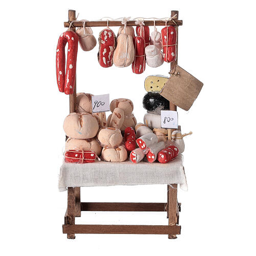 Sausage counter for Neapolitan Nativity Scene with 6-8 cm characters 1