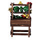 Verkaufsstand mit Gemüse und Früchten, Krippenzubehör, neapolitanischer Stil, für 6-8 cm Krippe s4