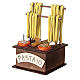 Pasta stand for Neapolitan Nativity Scene with 6-8 cm characters s2