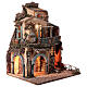 Presepe stile 700 forno fontana 70x60x50 cm per statuine 16-18 cm s5