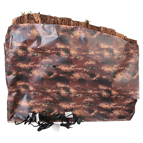 Neapolitanische Krippe mit Bewegungen 55x70x50 cm, 16-18 cm 7