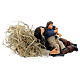 Man sleeping with child for Neapolitan Nativity Scene with 13 cm characters s3