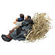 Man sleeping with child for Neapolitan Nativity Scene with 13 cm characters s4