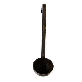Concha metal 6x1x1 cm para presépio napolitano com figuras de 12-14 cm de altura média