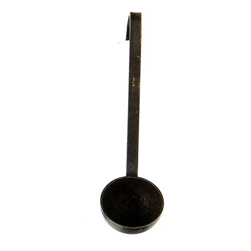 Concha metal 6x1x1 cm para presépio napolitano com figuras de 12-14 cm de altura média 1