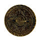 Metallic shield of 5 cm circumference for Neapolitan Nativity Scene with 12-14 cm characters s3