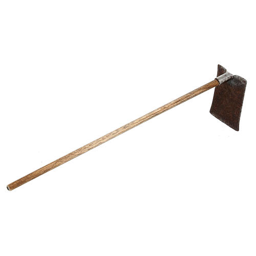 Metallic hoe 20x4x4 cm for 22-24 cm Neapolitan Nativity Scene character 2