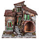 Borgo presepe napoletano luce 30x30x20 cm  s1