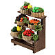 Fruit stall for Neapolitan Nativity Scene with 12 cm characters 10x5x5 cm s2