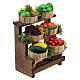 Fruit stall for Neapolitan Nativity Scene with 12 cm characters 10x5x5 cm s3
