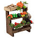 Obst- und Gemüseverkaufsstand, neapolitanischer Stil, für 12 cm Krippe, 10x5x5 cm s3