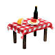 Table préparée pour un pour crèche napolitaine s3