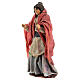 Shepherdess figurine standing Neapolitan nativity 8 cm s2