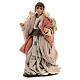 Standing woman figurine Neapolitan nativity 8 cm s2