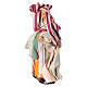 Donna con tappeti in mano stile napoletano presepi 8 cm s2