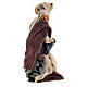 Estatua hombre con alfombras belén napolitano 8 cm s3