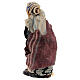 Man figurine with carpets for Neapolitan nativity scene 8 cm s4