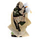 Young woman with a bundle for Neapolitan Nativity Scene with 8 cm characters s4