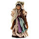 Woman with basket of hay for Neapolitan Nativity Scene with 8 cm characters s1