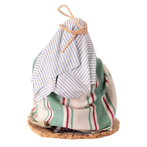 Alfarero árabe de rodillas belén napolitano 8 cm 4