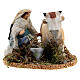 Woman milking a cow, figurine for Neapolitan Nativity Scene with 8 cm characters s1