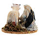 Donna che munge presepe napoletano 6 cm s4