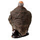Beggar on his knees, figurine for Neapolitan Nativity Scene with 12 cm characters s2