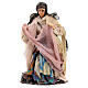 Young woman with clothes hanging for nativity 12 cm s1