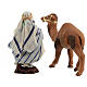 Arabic man on a camel, figurine for Neapolitan Nativity Scene with 8 cm characters s7