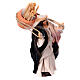 Statua Vecchio con fieno presepe napoletano 6 cm s3