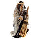 Donna araba con scopa per presepi 6 cm s3