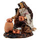 Woman with pots, Neapolitan Nativity Scene, 6 cm s2