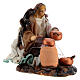 Woman with pots, Neapolitan Nativity Scene, 6 cm s3
