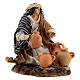 Arab craftsman fixes amphorae for nativity scenes 6 cm s3