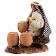 Young craftsman with barrels for Neapolitan Nativity Scene of 6 cm s2