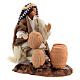 Young craftsman with barrels for Neapolitan Nativity Scene of 6 cm s3